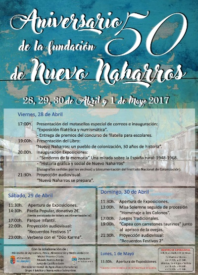 Cartel 50º Aniversario Fundación Nuevo Naharros
